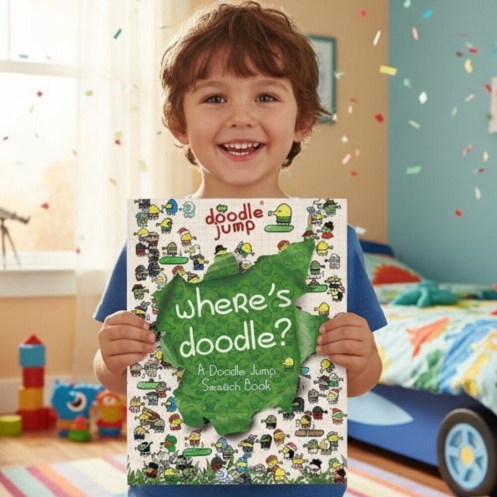 Where's Doodle? A Doodle Jump Search Book Interactive Mind Children's Activity